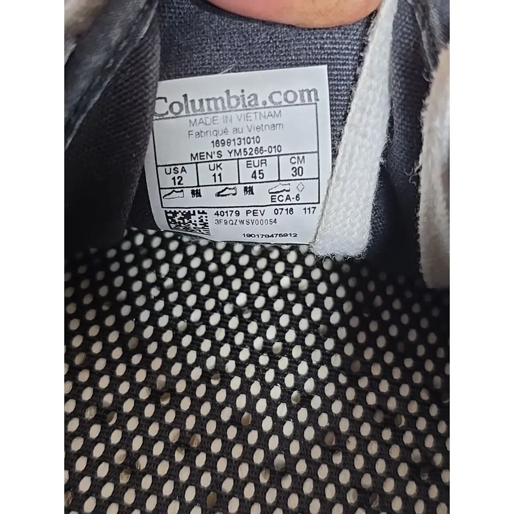 Columbia Mens Shoes Sz 12  Mesh Boat Tennis navy Blue  Loafer Comfort Sneakers‎